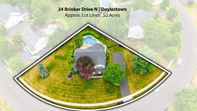 LOT LINES 24 Brinker Dr N Doylestown PA 18901 - 13